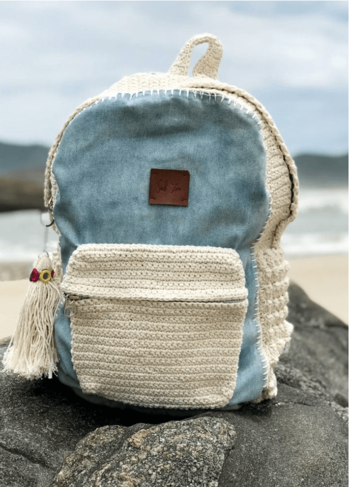 Mochila Boho Denim Off