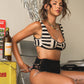 Top Rocío P&B